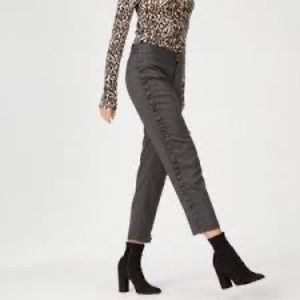 Club Monaco Rotheo Ruffle Pant BLUE Size 6